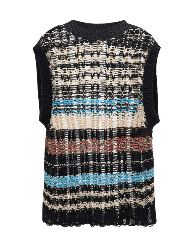 Eric Open-Knit Tank Top